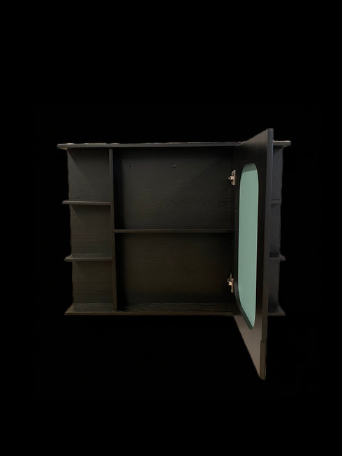 Espejo Madera Botiquin 78x60 cm Gabinete Baño
